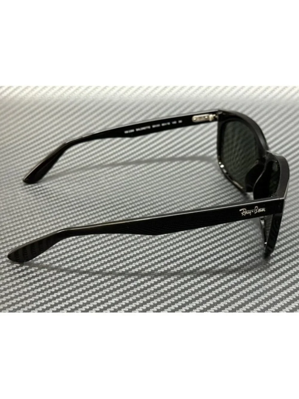 New Ray-Ban Men Black Sunglasses 60-19-145
